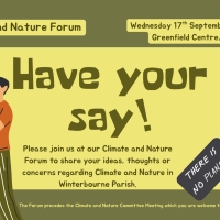 Climate and Nature Committee Forum    